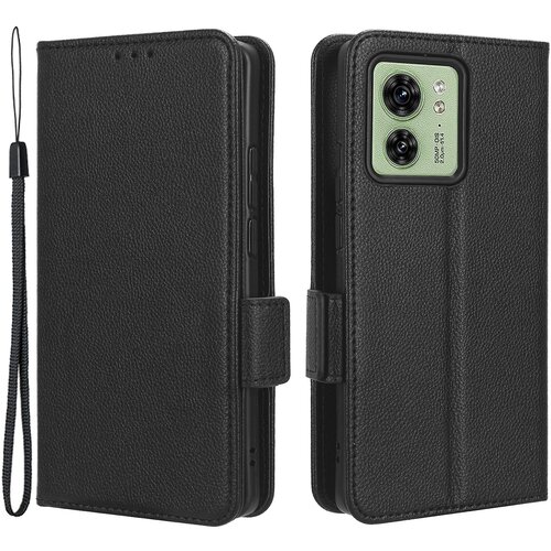 INORCO Za Motorola Edge 40 5G Litchi Texture Folio Flip PU usnjena torbica, stojalo, pokrov denarnice za telefon, (22036333) Slike