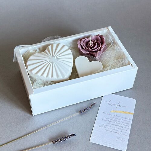 Marfeja Gift Shop Poklon Set Tri Srca, Beli Cene