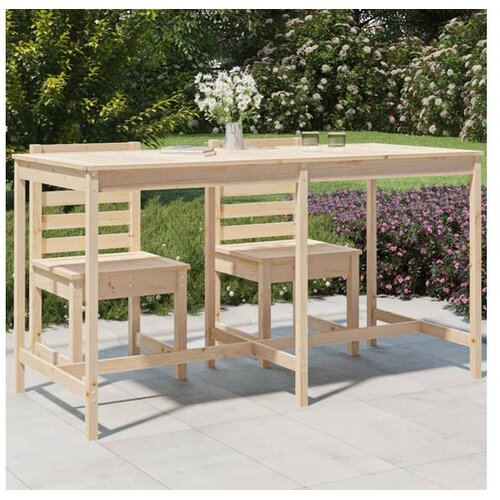  Vrtni stol 203 5x90x110 cm od masivne borovine Cijene