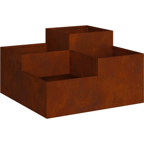  Vrtna saksija Rđa 80 x 80 x 48 cm Slike