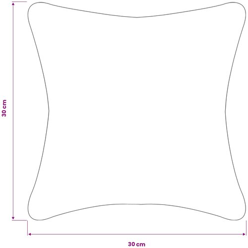  Presvlaka za jastuk 6 pcs HEERLEN Tamnozelena 30 x 30 cm Boucl&amp;eacute; Slike