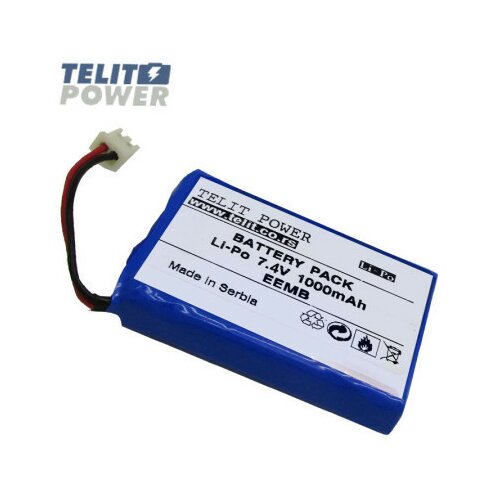 TelitPower baterija Li-Po 7.4V 1000mAh za WS6933 Satlink Total TV Tragač signala ( P-1544 ) Slike