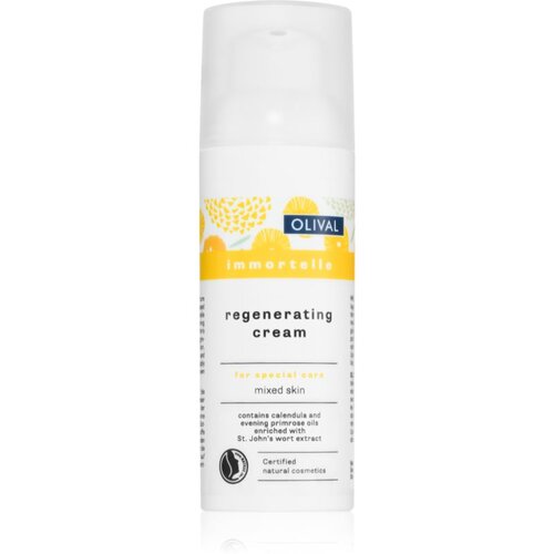 OLIVAL Immortelle Regenerating Cream regeneracijska krema za mastno in mešano kožo 50 ml Cene