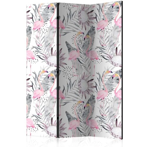  Paravan u 3 dijela - Flamingos and Twigs [Room Dividers] 135x172 Cijene