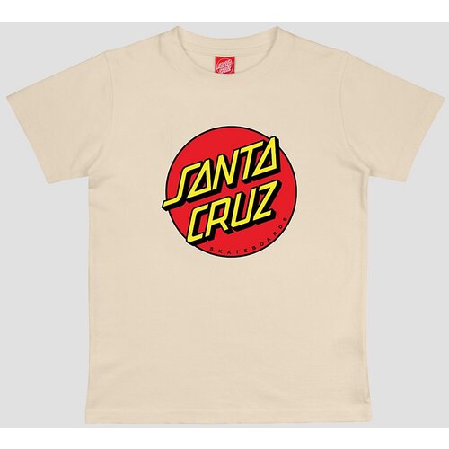 Santa Cruz Classic Dot Kids T-shirt chalk Slike