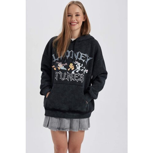 Defacto Oversize Fit Looney Tunes Licensed Sweatshirt Slike
