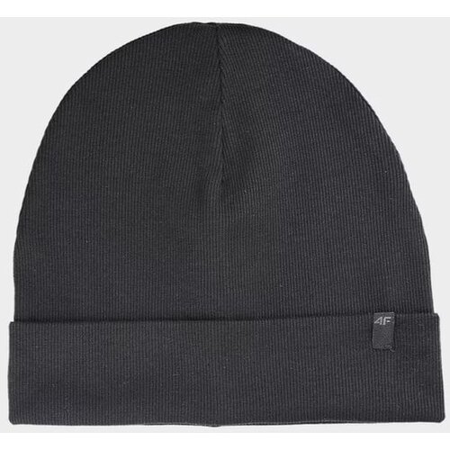 4f Children's Beanie Hat Black JWAW24ACAPU448-21S Cene