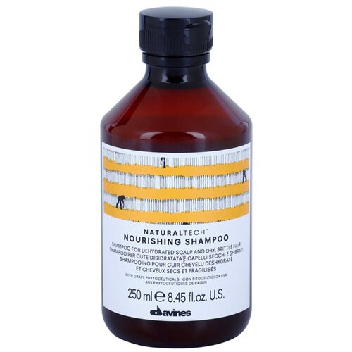 DAVINES Naturaltech Nourishing &amp;scaron;ampon za dehidrirano vlasi&amp;scaron;te i suhu lomljivu kosu) 250 ml Slike