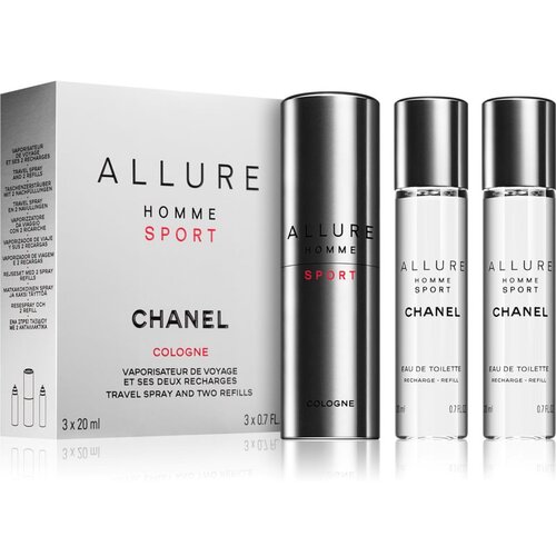 Chanel Allure Homme Sport Cologne kolonjska voda "zasuči in razprši" 3x20 ml za moške Cene