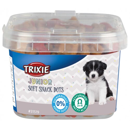 Trixie poslastica za štence junior soft snack dots 140g 31519 Cene