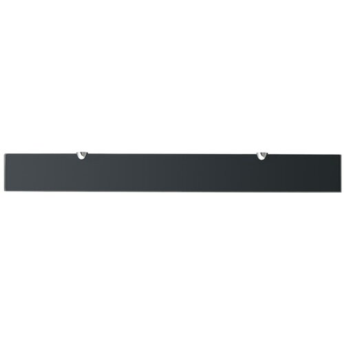 Zidne police 2 kom staklene 90 x 10 cm 8 mm Slike