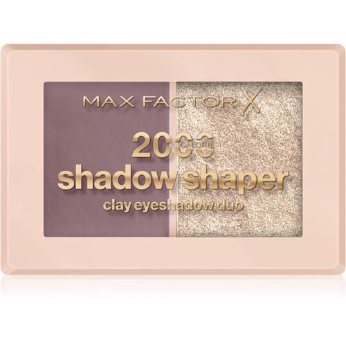 Max Factor 2000 Calorie Shadow Shaper duo sjenila za oči nijansa 030 Shell Shadow 4 g Slike
