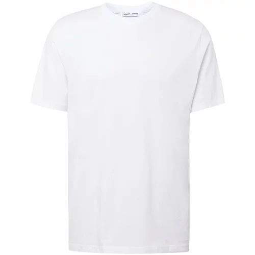 Samsøe Samsøe Pamučna majica boja: bijela, bez uzorka