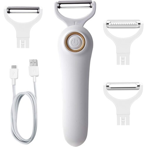 Venisymlis Ročni Električni Lupilec Zelenjave In Sadja 3 V 1 Profesionalni Set, Kuhinjski Pripomočki Za Ponovno Polnjenje Usb, (22072074) Cene