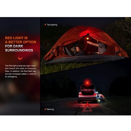 Fenix CL26RPROOLI - LED prigu&amp;scaron;iva prenosiva punjiva lampa LED/USB IP66 zelena Slike