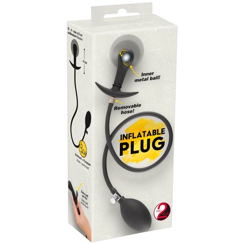 You2Toys inflatable plug with inner metal ball Cene