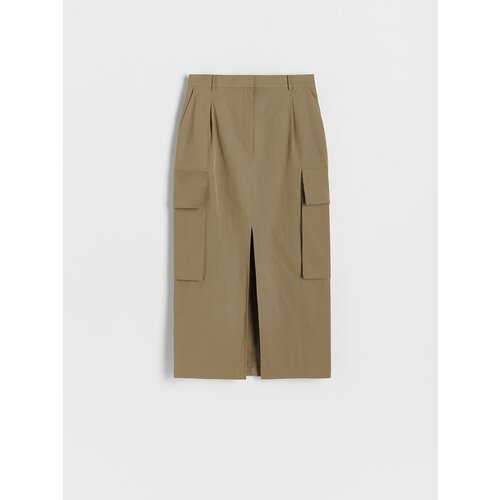 Reserved Ladies` skirt - kaki Cene
