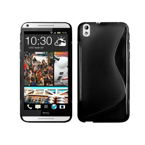  S silikonski ovitek HTC Desire 816 črn Slike