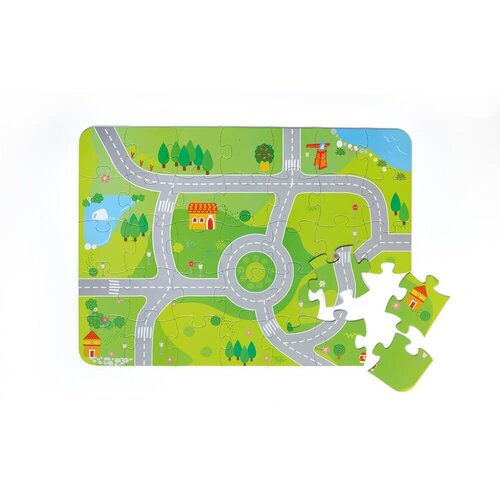 MOLTO puzzle City s drvenim dodacima Slike