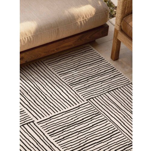 Ted Baker Črna/kremno bela notranja in zunanja preproga 120x170 cm Haringey Nightingale &amp;ndash; Slike