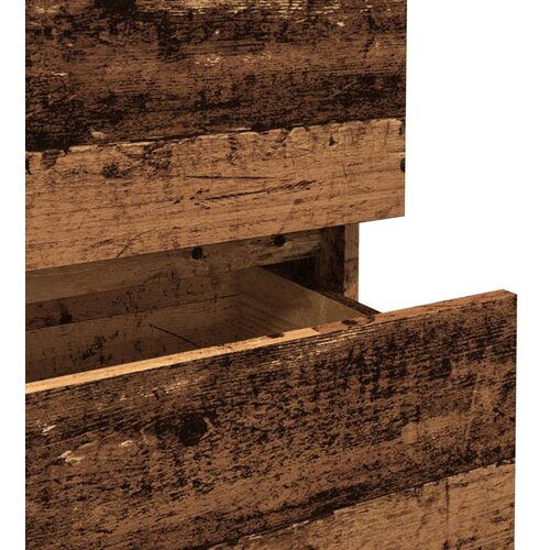 VidaXL Komoda boja starog drva 70 x 41 x 75 cm od konstruiranog drva Slike