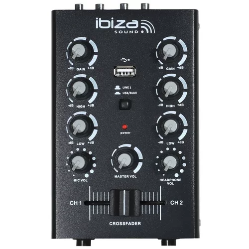 Ibiza Sound MIX500BT mikseta sa USB i Bluetooth