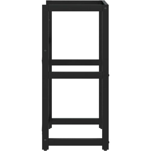  Kopalni&amp;scaron;ki regal črn 40x38x83 cm železo, (20580028) Slike