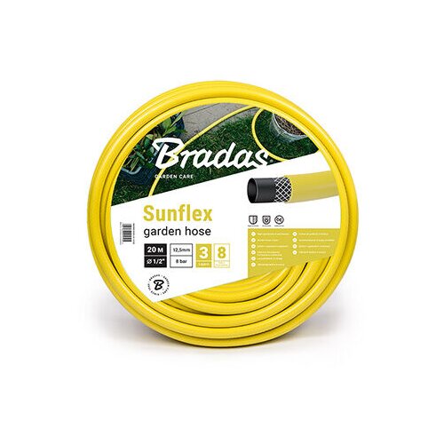 Bradas Ba&amp;scaron;tensko crevo Sunflex, 30 m, 1/2 Slike