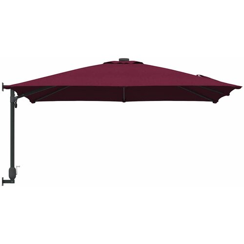  Vrtni suncobran Bordeaux Crvena 248,5 x 247,5 x 160 cm Slike