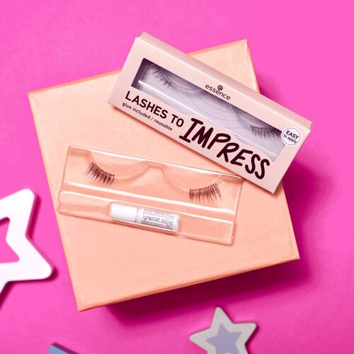 Essence lashes to impress set ve&amp;scaron;tačkih trepavica 01 Slike