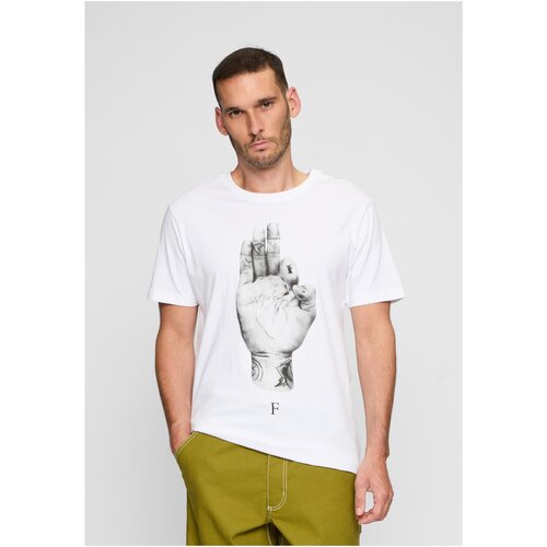 Mister Tee T-shirt with FMS inscription white Slike