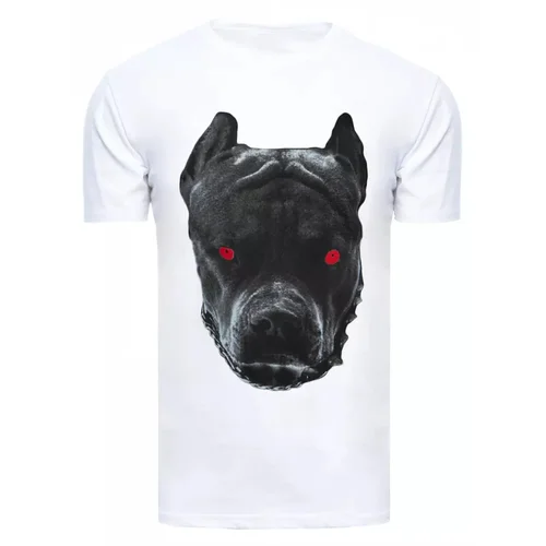 DStreet White RX4939 men's T-shirt