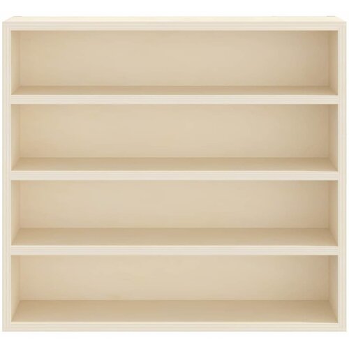  Ormar za izlaganje na zidu s policom Zidne Bež 40 x 8,5 x 37 cm Slike