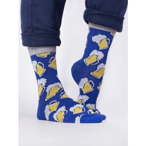 Yoclub Man's Cotton Socks Patterns Colors SKA-0054F-H900 Slike