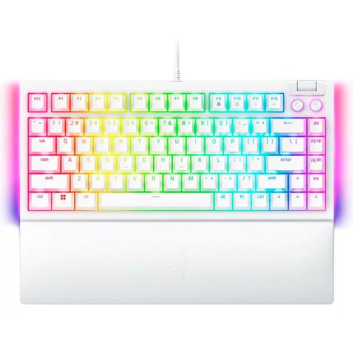 Razer tastatura blackwidow V4 75% - hot-swappable mechanical gaming keyboard - white - us layout Slike