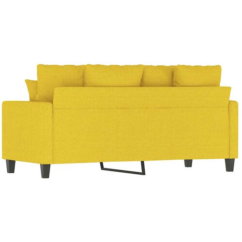  Dvosjed od tkanine svjetložuti 140 cm Slike