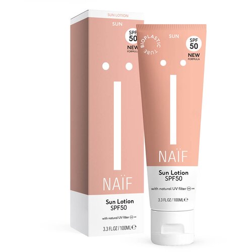 Naïf® Sun Sun Lotion SPF 50 losjon za sončenje 100 ml Cene