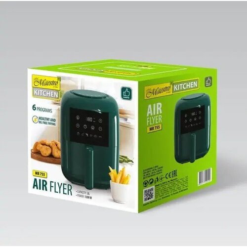 Maestro MR-755 Friteza na Vrući Zrak 3 L &amp;ndash; 1200 W, 6 Programa Slike