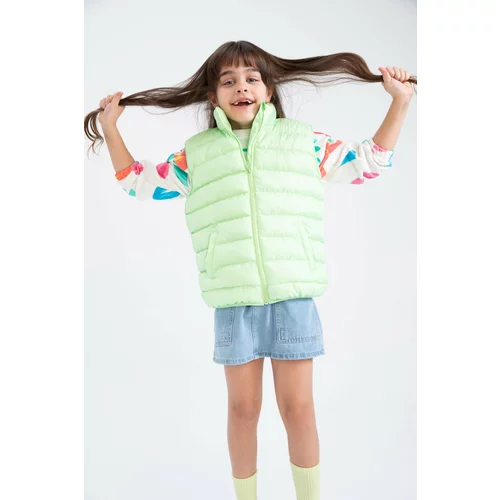 Defacto Girls Stand Up Collar Inflatable Vest
