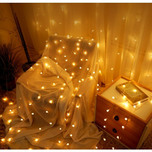 MODEE lighting ML-C2009 lampice za jelku sa 100 toplo belih led dioda, 10m toplo bele Slike