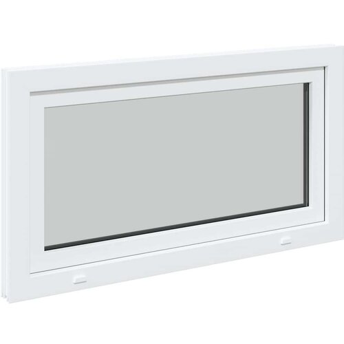 vidaXL podrumski prozor "RISOR" 110x70 cm Okretno-nagibni DIN lijevi bijeli Cijene