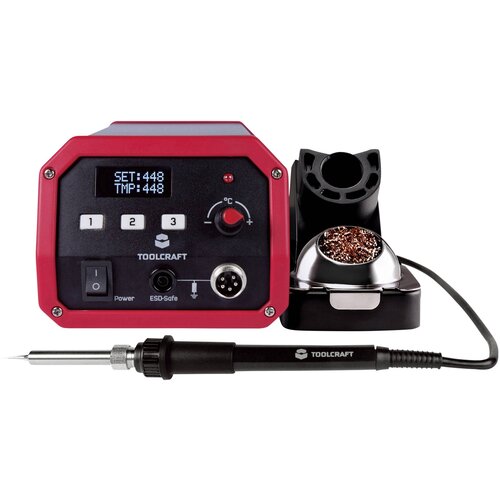 Toolcraft Digitalna spajkalna postaja ST-100D 100 W Digitalna spajkalna postaja ST-50D 100 W, (20413899) Slike