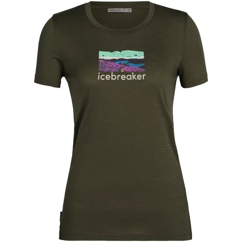 ICEBREAKER Tech Lite II SS Tee Trailhead Loden Women's T-Shirt
