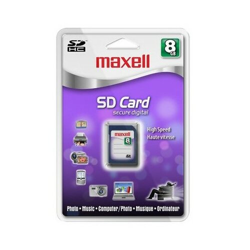 Maxell memorijska kartica 8GB MMSD8GBP Slike