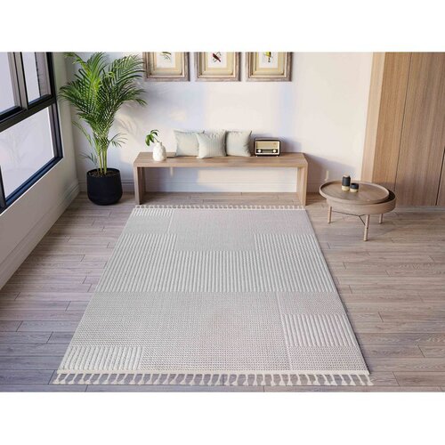Conceptum Hypnose Tepih Korya, 100 x 300cm, Bijeli Cijene