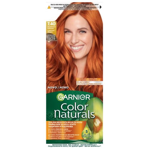 Garnier color naturals boja za kosu 7.40/ stastveno bakarna Cene