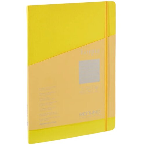  EcoquaPlus, notes, 80 lista, Fabriano, odaberite motiv A4 Dikto Žuta Slike
