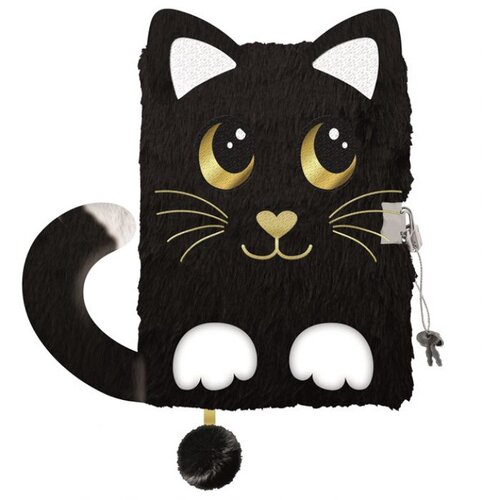  DNEVNIK S KLJUČEM A5 96L MY LITTLE FRIEND NIGHT CAT 6856 Cijene