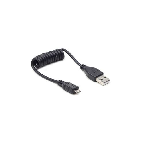  USB 2,0 kabal A-microB 0.6m spiralni, GEMBIRD CC-mUSB2C-AMBM-0.6M Cijene