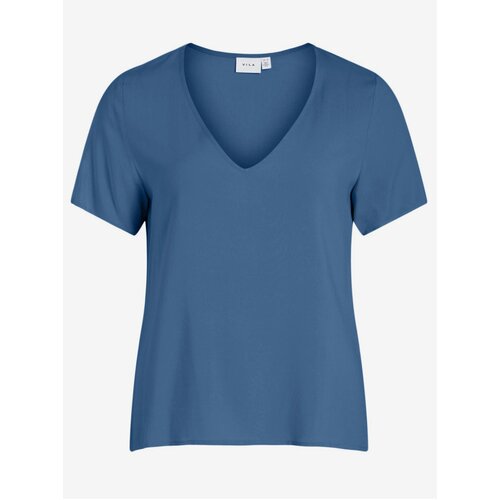 Vila Blue Womens Basic T-Shirt Paya - Women Slike